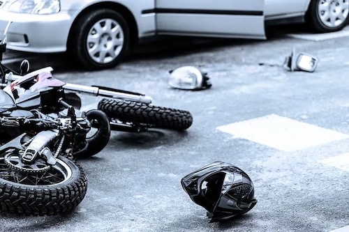 Motorcycle accident in Georgia