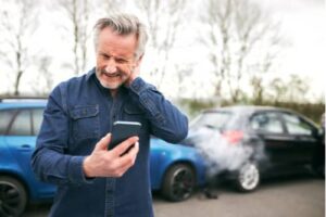 A driver calling a Fayetteville car accident lawyer