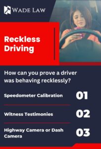 infographic for reckless driving facts