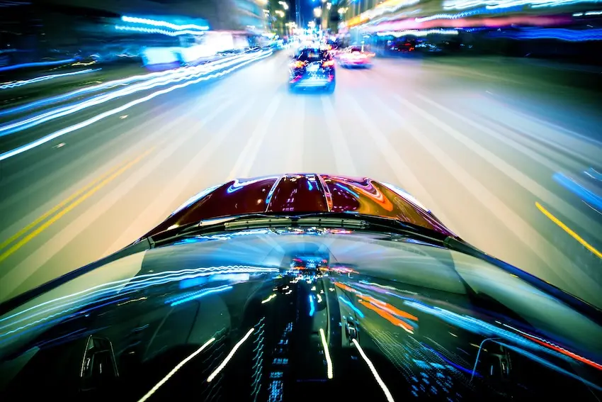 How Are Punitive Damages Awarded in a Georgia Car Accident Case? Warning sign representing reckless driving behaviors that lead to punitive damages in Georgia