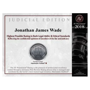 Highest Ethical Law Award