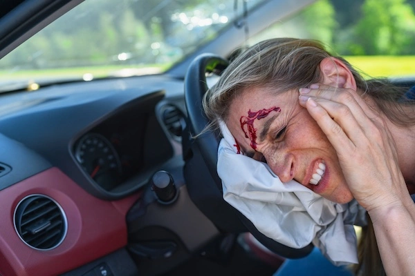 Fayetteville Truck Accident Lawyer An injured woman needs a Fayetteville truck accident lawyer after being hit by a truck.